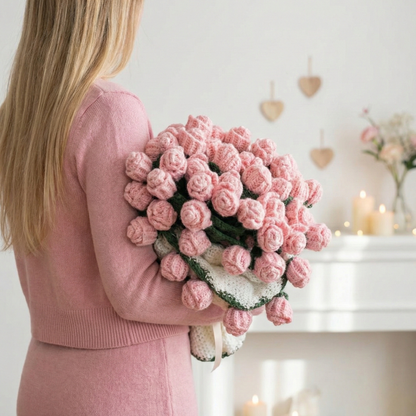 KocoLove - Ręcznie szydełkowany bukiet