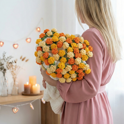 KocoLove - Ręcznie szydełkowany bukiet